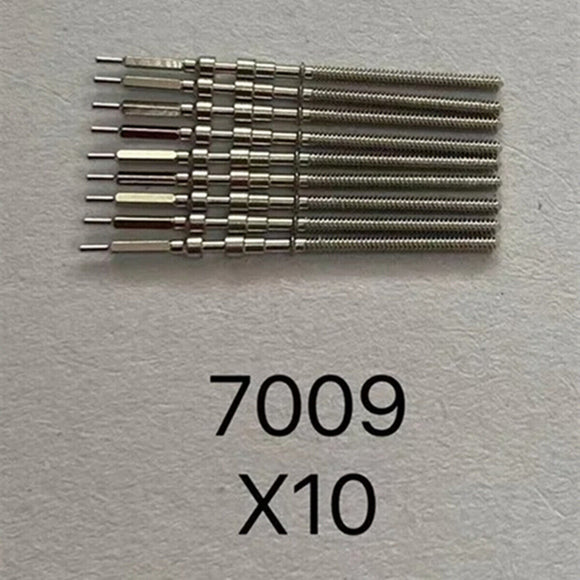 10pcs Generic Watch Winding Stems Watch Stems for 7009 Movement