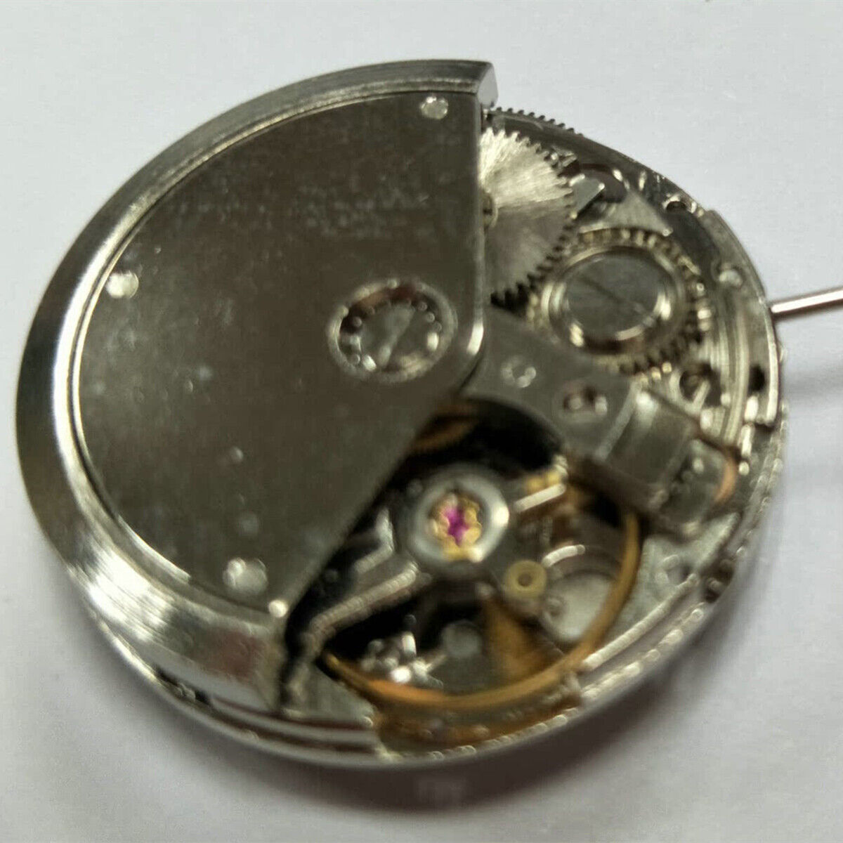 Shanghai Automatic mechanical watch featuring small second at 9, precise China-made movement, elegant style.