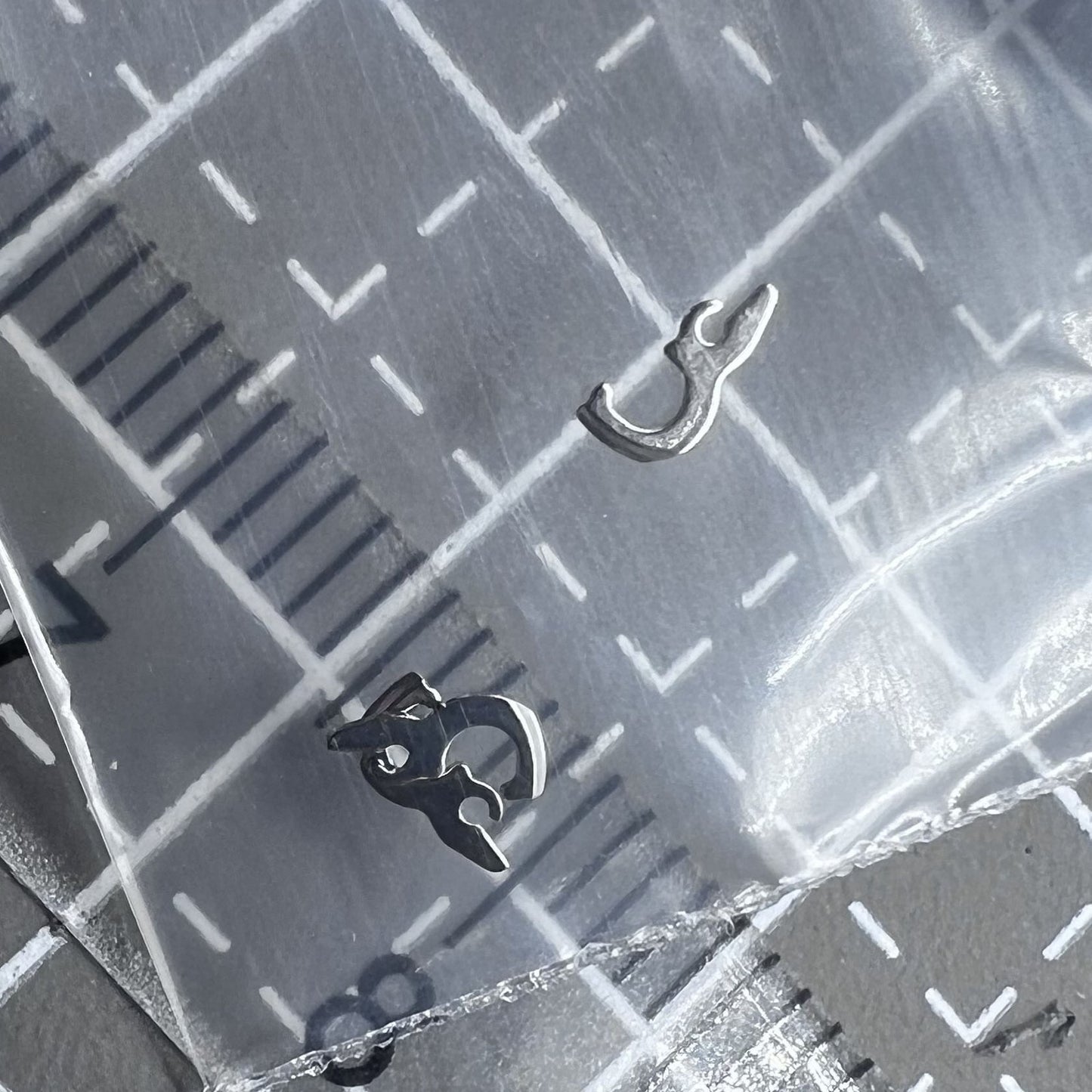 2 Stück Zifferblatt Haken für ETA 2824 2836 2834 2846 2878 2879 Uhrwerk