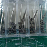 Wholesale Stainless Steel Linen Finished Spring Bar T-bars with Studs Screws