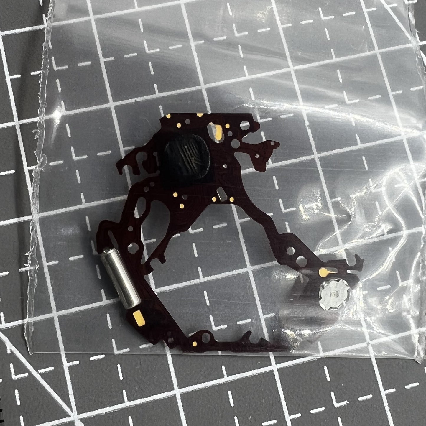Seiko 5T52B quartz watch movement circuit board for precise timekeeping accessories.