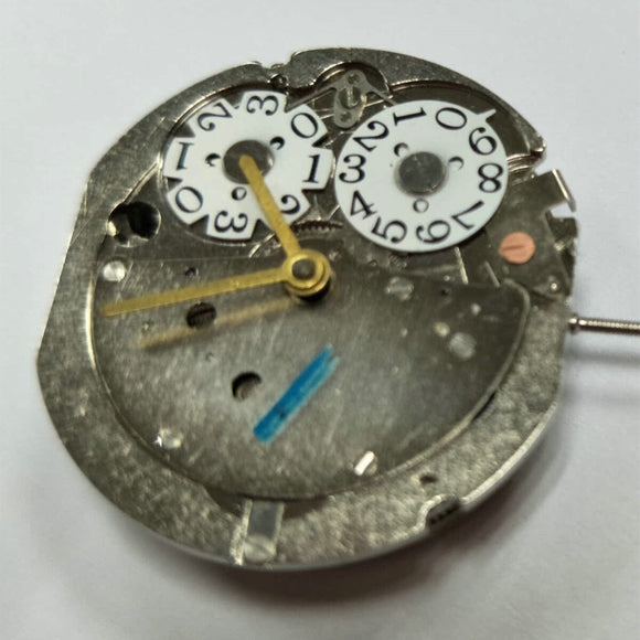 China Made Shanghai Automatic Mechanical Movement R15-1 Big Date At 12