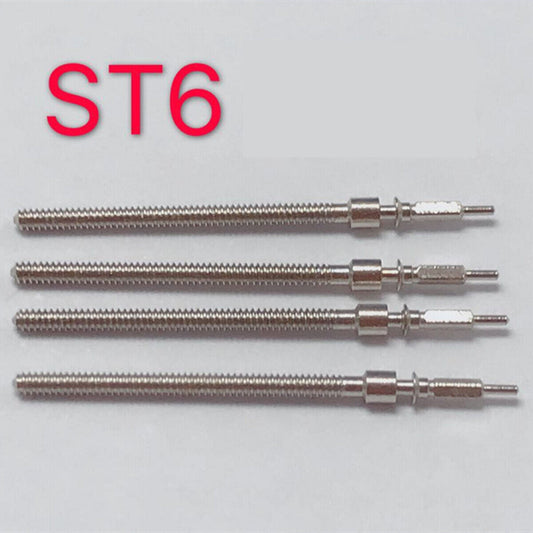 Lot de 10 tiges de remontoir pour montre Seagull ST6 fabriquées en Chine