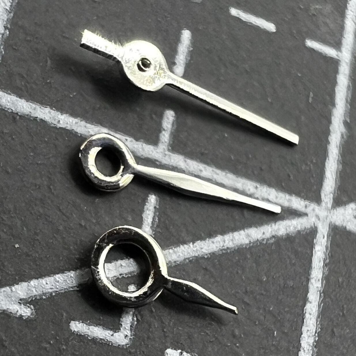 NO.1286 Silver Set of Watch Hands for Movement Miyota 2035 7mm/6mm/4mm Length