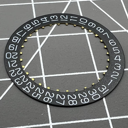 Generic China Made 2824 black date disk wheel for ETA2824 watch movement replacement