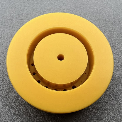 45 mm gelber Uhr Balanced Wheen Watch Wachräder Berghalter montieren