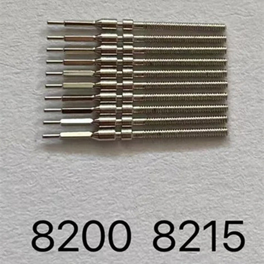 Lot de 10 tiges de remontoir génériques pour montres Miyota 8200 8215 