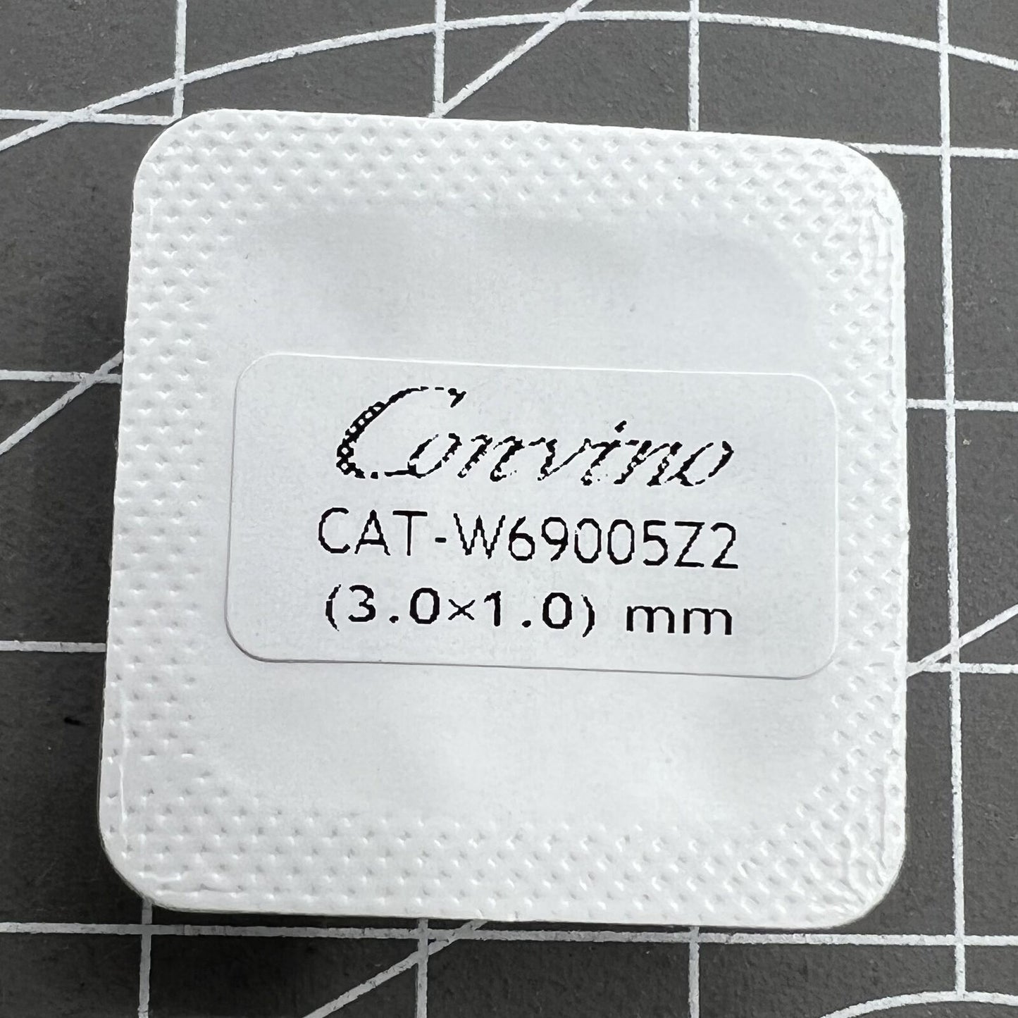 Golden 3x1mm slotted back cover screws for Cartier men's watches, durable watch accessory.