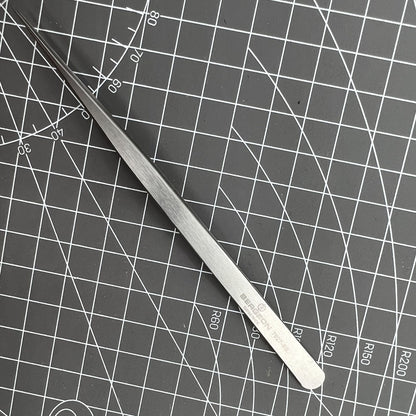 Bergeon 7027-SS stainless steel precision tweezers for watch repair by Swiss Made brand.
