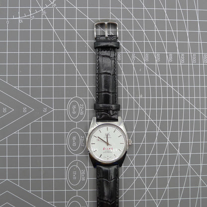 Shanghai Factory 37mm 7120 men's manual mechanical watch in classic style with shock-resistant design and stainless steel case.