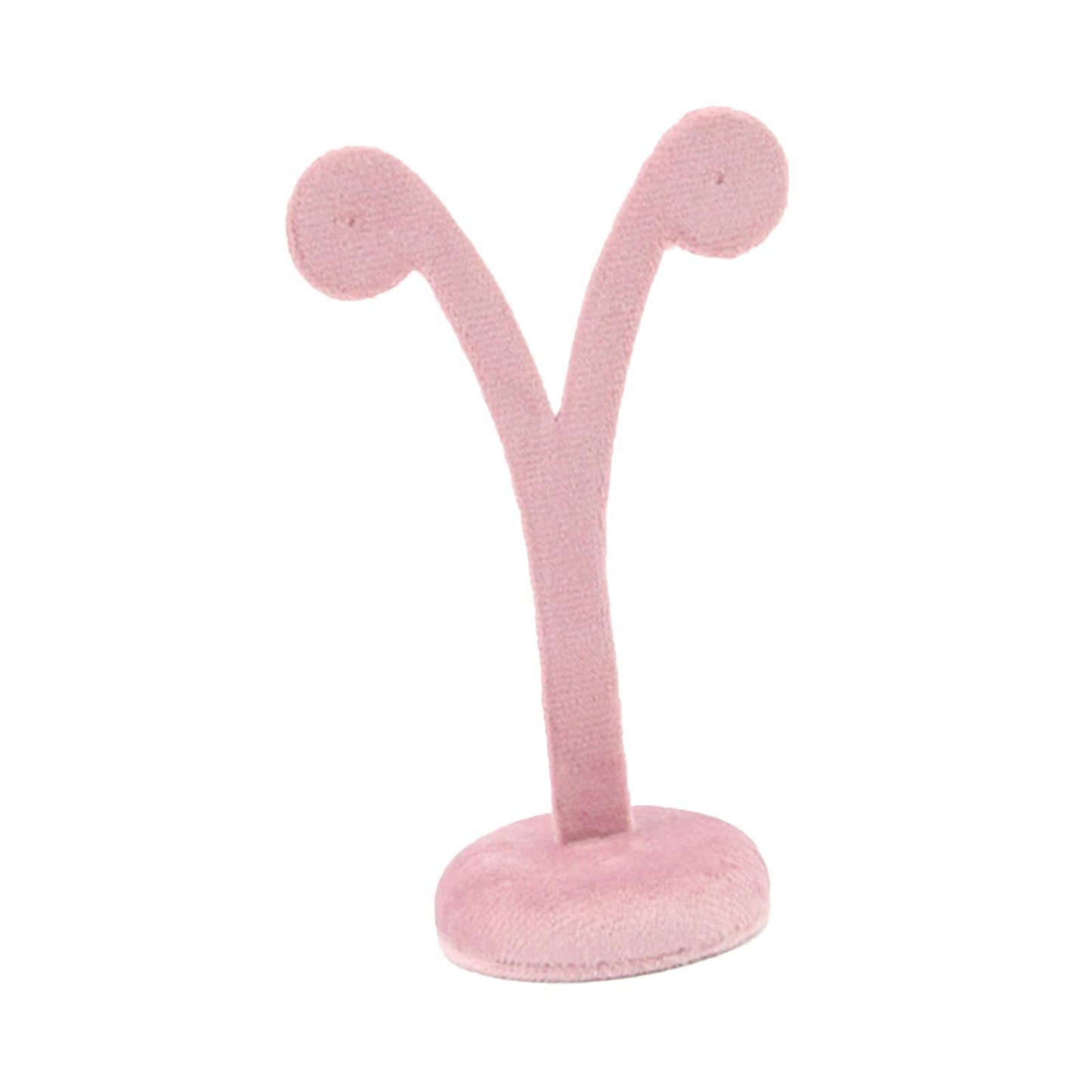 Earring display stand with hanging hooks showcasing organized jewelry for stylish storage.