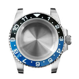 40MM Sapphire Glass Watch Case 316L Stainless Steel Watch Case for NH35 NH36