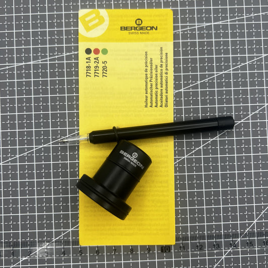 Bergeon Swiss Tool 7718-1A Automatikuhr und Uhrwerk Ölspender