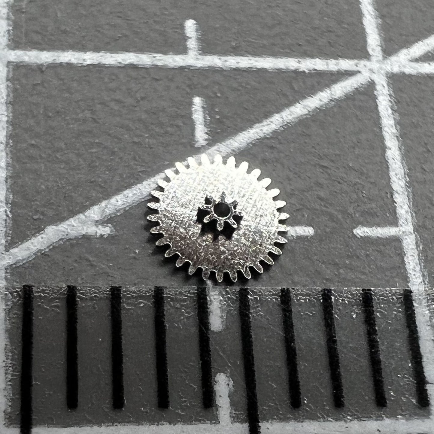 3 Stück Minutenrad Ersatzteile Passend Für Miyota 6T51 6601 Uhrwerk