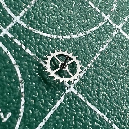 Escape wheel for Dandong 7750 watch movement, precision repair part ensuring accurate timekeeping.
