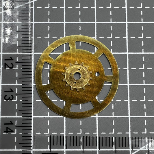 Golden Week Disk Date Wheel Disk Generic for Movement ETA 2834 2836 2846