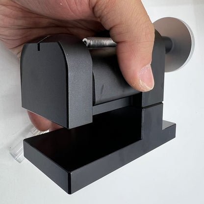 Adjustable watch strap link pin remover tool for easy bracelet chain resizing.