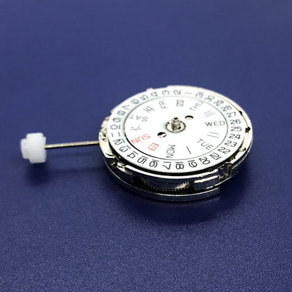 DG2813 automatic mechanical watch movement with day-date function, ideal for 8200/8205 replacements.