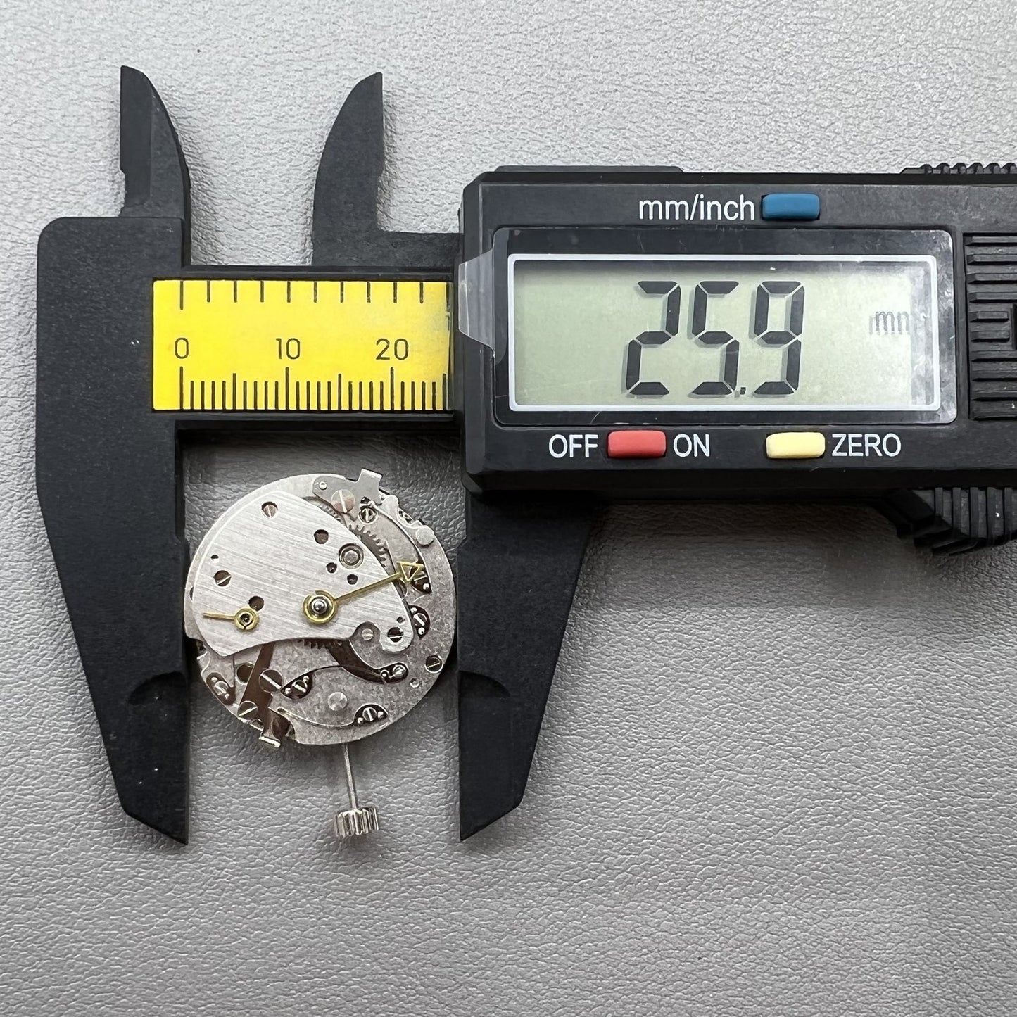 Tianjin Seagull TY2711 automatic watch movement displaying intricate gears and mechanical craftsmanship.