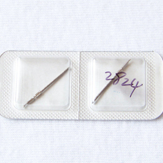 Watch winding stem compatible with Swiss Made ETA 2824, 2836, 2834 movements for precise time setting.