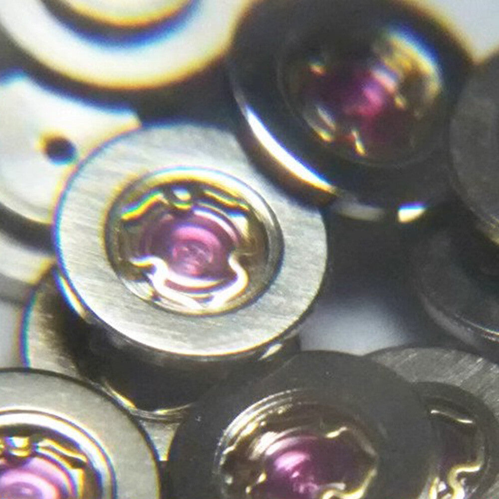 Balance wheel splint plate cap jewel shock absorber for ETA2836/2834/2824 movements, precision fit, watch repair part.