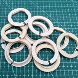 #AC-676-11.5 12 PIECES 5 Ligne Sizes Movement Case Spacer Casing Ring Holder