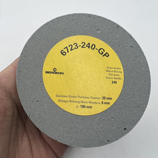 Bergeon 6723-240-GP Roda Flexível de Carboneto de Silício 4"