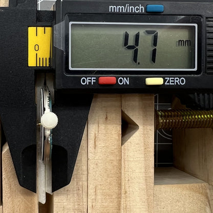 Swiss Made ETA 955.124 quartz day-date watch part for accurate timing in watch repairs.