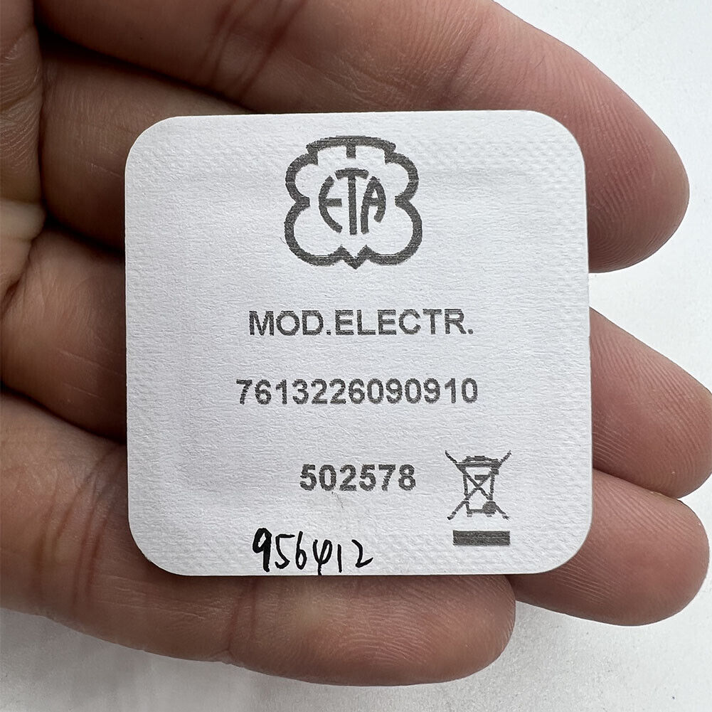 Circuit board repair part for Swiss ETA 956.412 watch movement, high-quality replacement component.