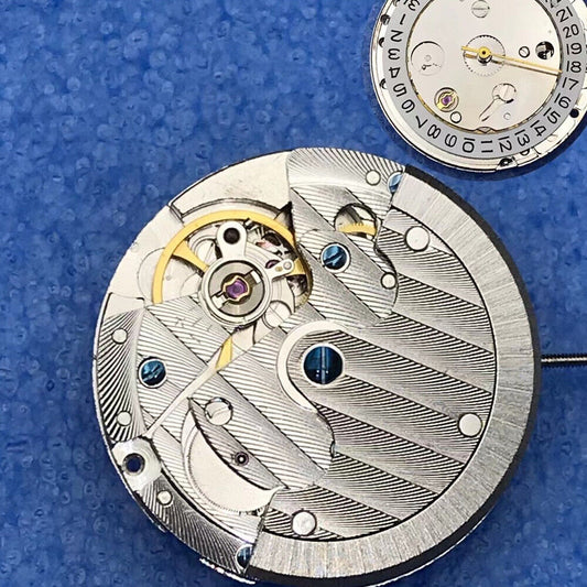 Chinese Tianjin T16 polished watch movement, replacement for 8200 automatic mechanical watches, reliable precision.