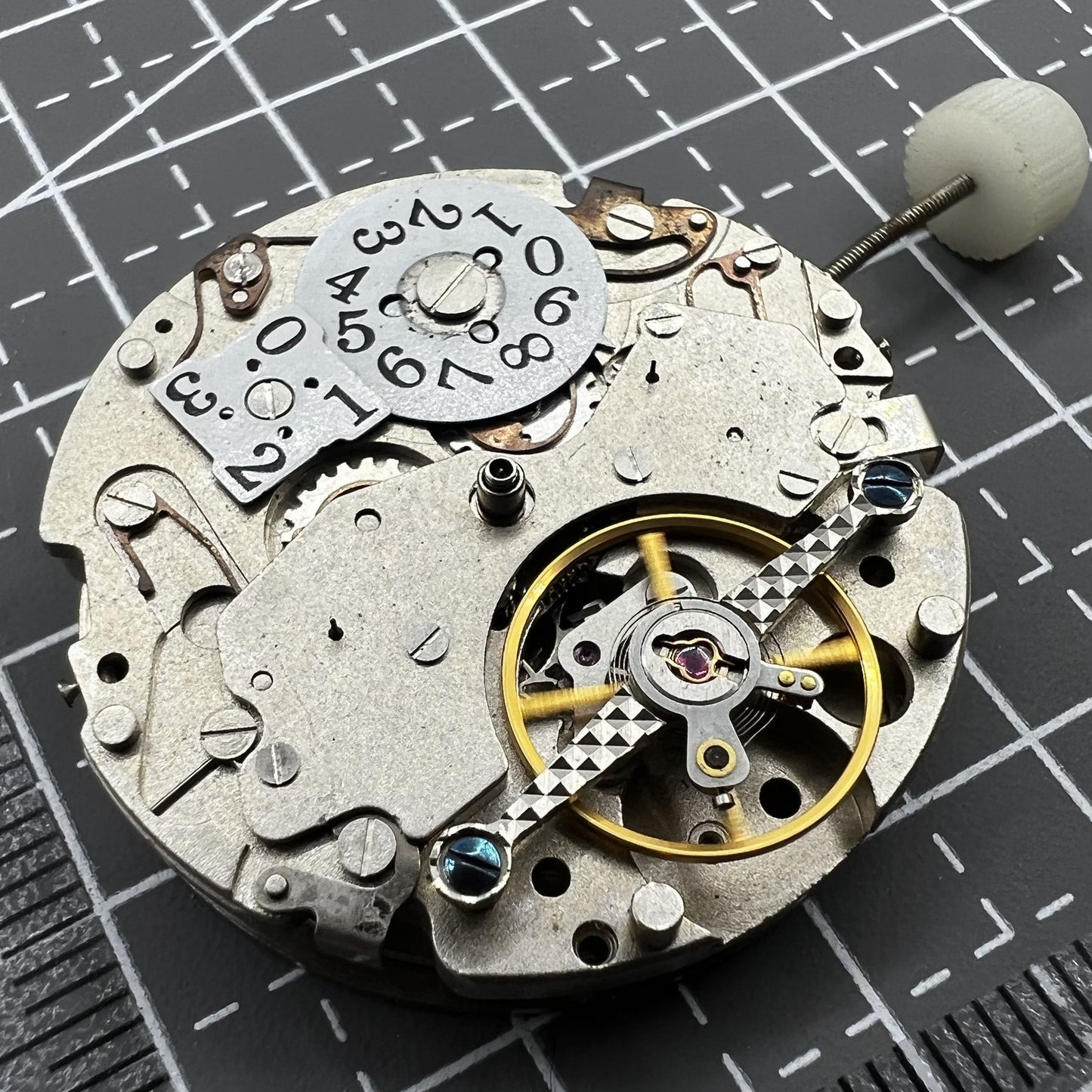 Shanghai Mechanische Multifunktionsuhr L10 mit Gro�datum, f�nf Zeigern und klassischem Zifferblattdesign