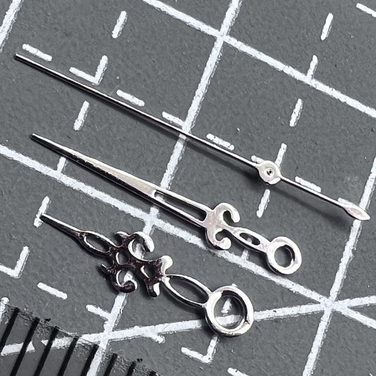 2 Sets/Pack Rose Gold Hollow Snowflake Shape No Lume Hands for NH35/36 NH38 NH72