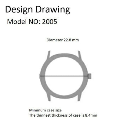 Miyota 2005 Japan Quartz Movement