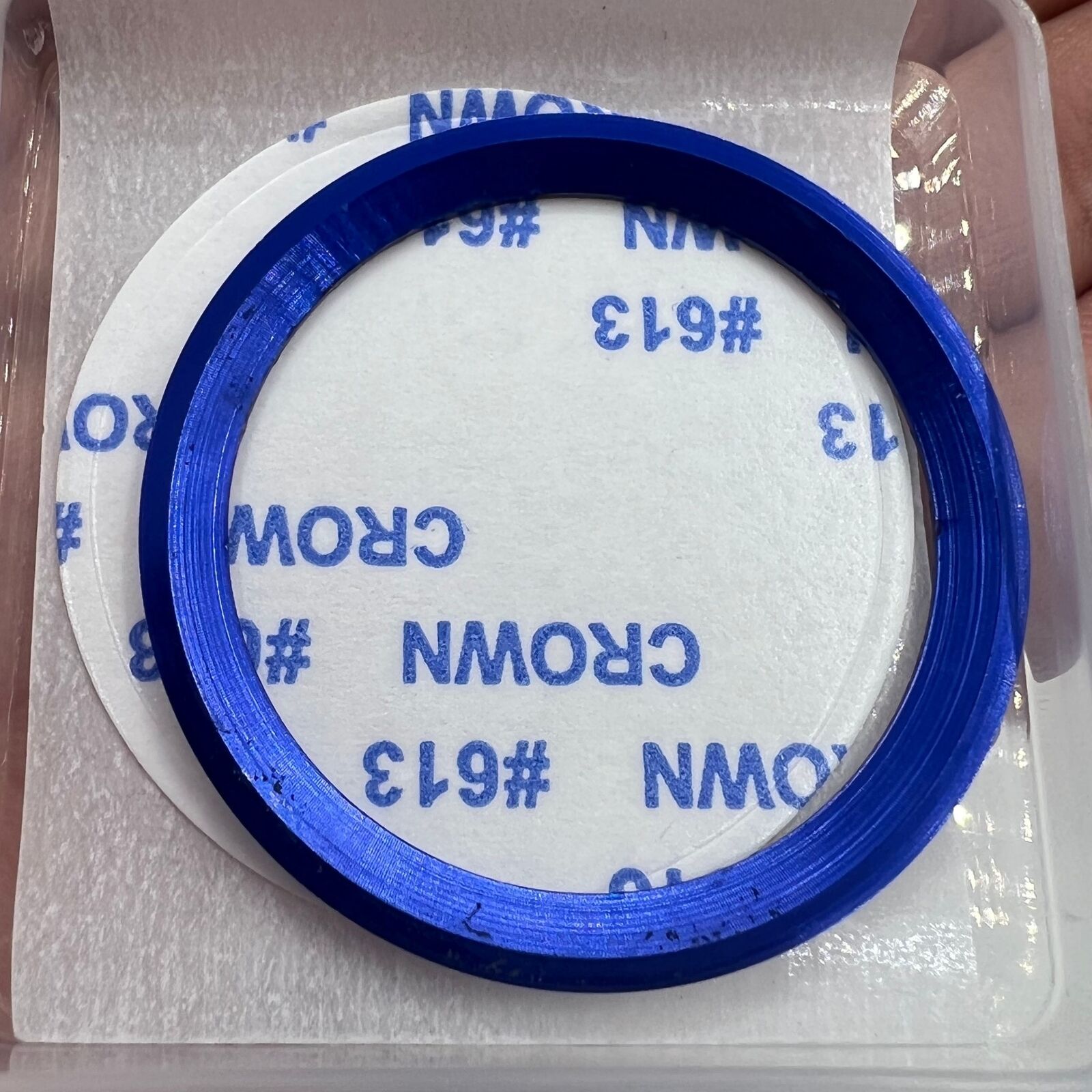 38mm aluminum bezel insert for SKX007 SKX011 SUB Diver with 12-hour marks, designed.