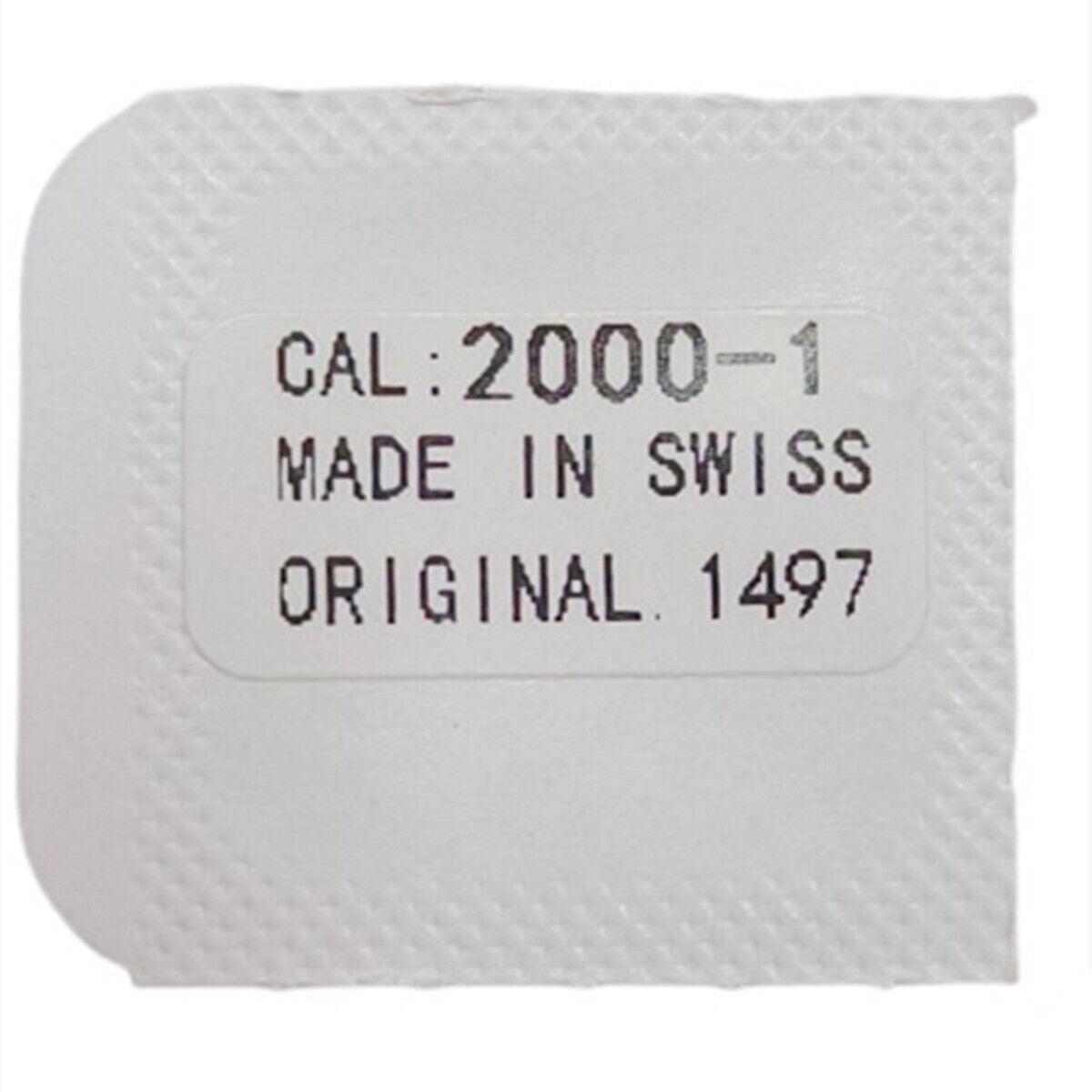 Swiss Made Ball Bearing for ETA 2000-1 Rotor Oscillating Weight, precise watch accessory.