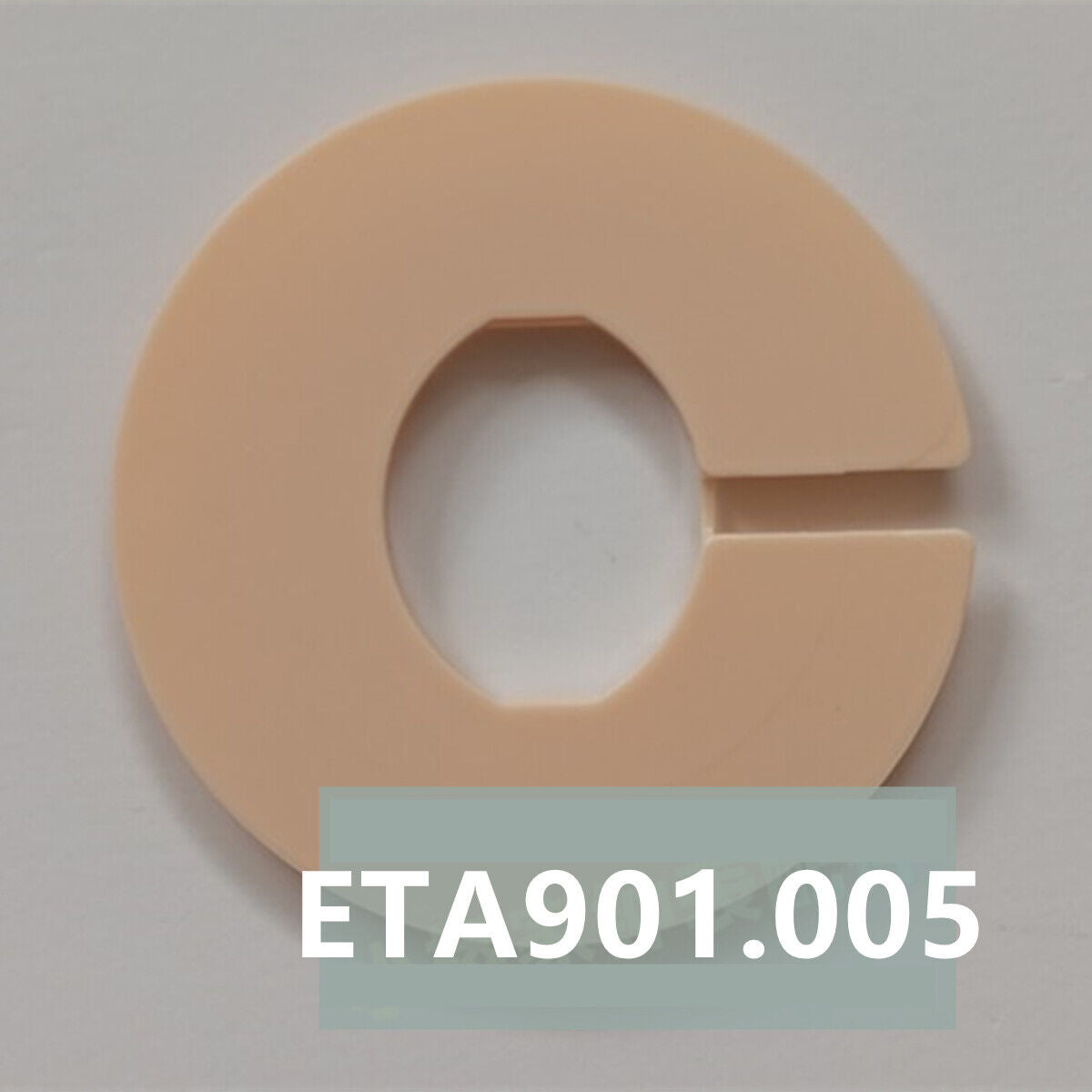 Watch case mount spacer ring for ETA901.005 movement, durable accessory enhancing fit and stability.