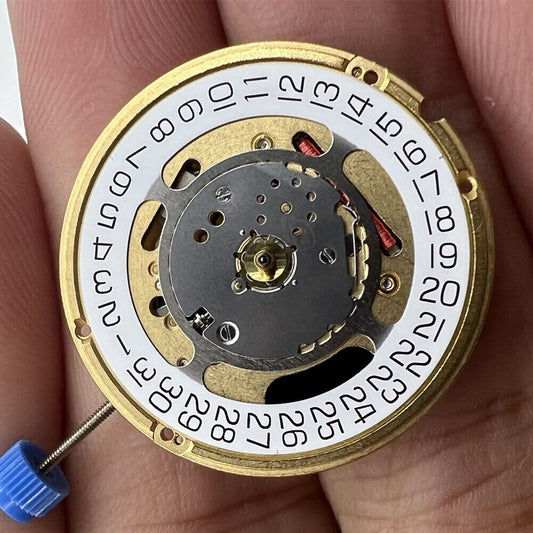 Original ETA F06.412 quartz watch movement by ETA, compatible replacement for 955.112 model.