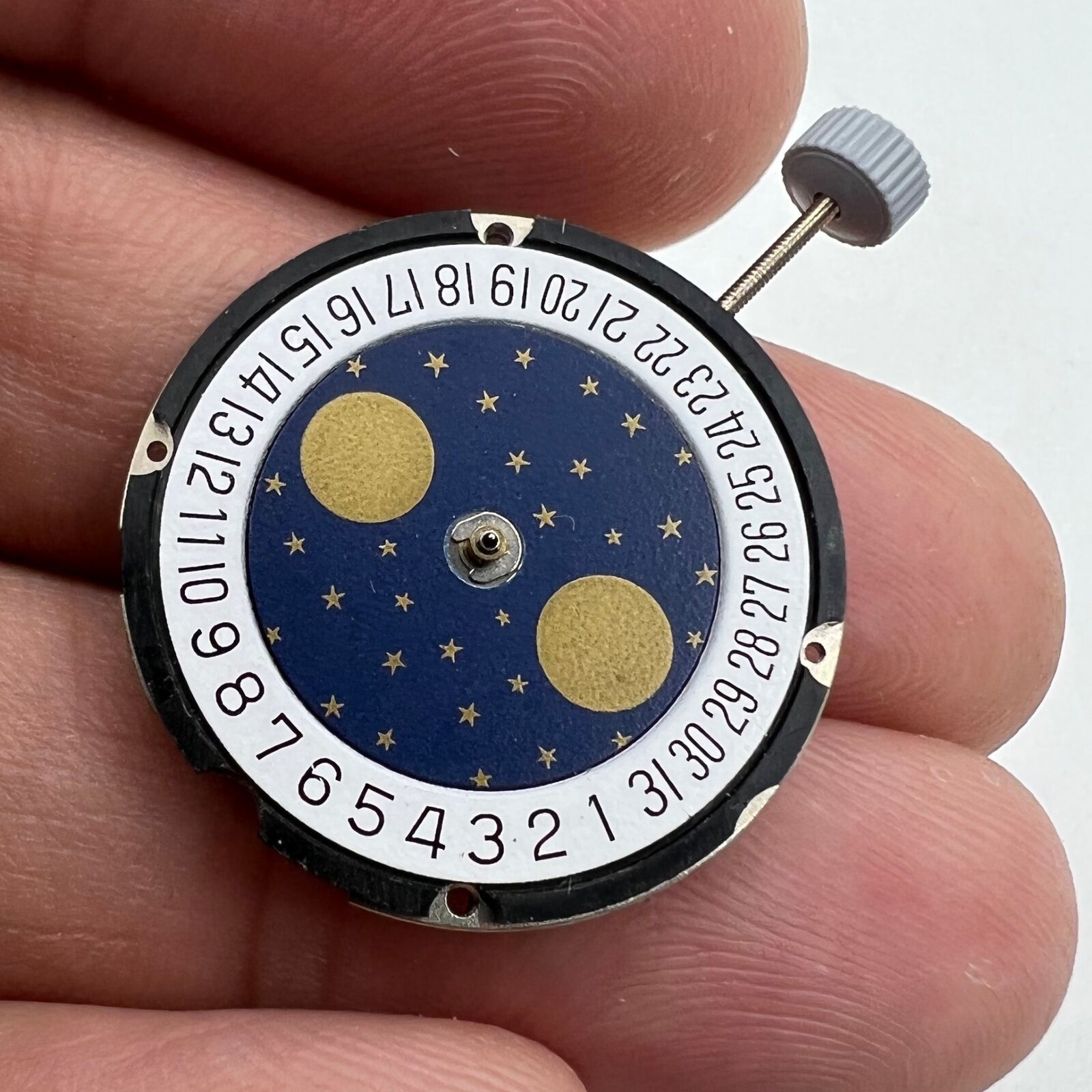 Ronda 708 Swiss quartz watch movement for precise watch repair and replacement parts.