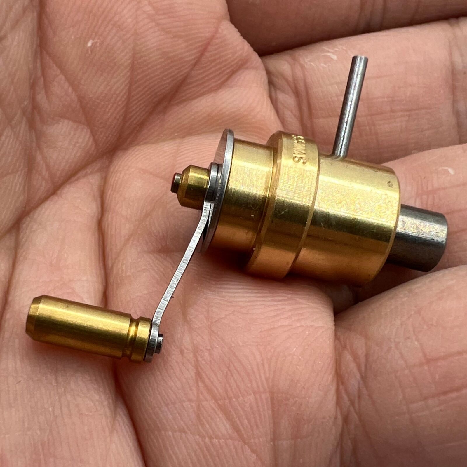 Bergeon 2729-ETA-07 mainspring winder for ETA calibre watches, precision barrel tool for watch repair.