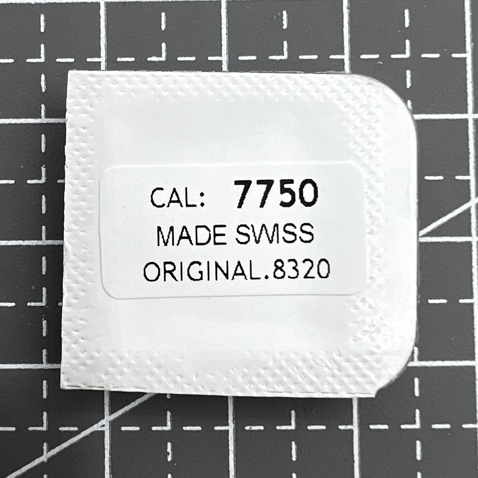 Ref.8320 clutch spring for ETA 7750, dual-function watch part enhancing chronograph performance.