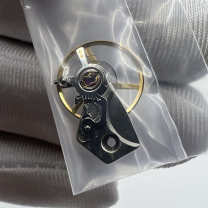 Balance wheel with splint for Dandong 7750 movement, 28800 frequency precision watch part by China Made.