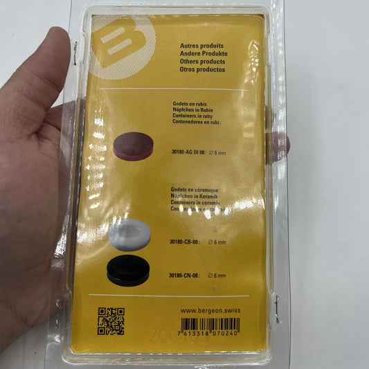 Bergeon 30180-A die-cast watch oil dip oiler stand for precise watch repair applications