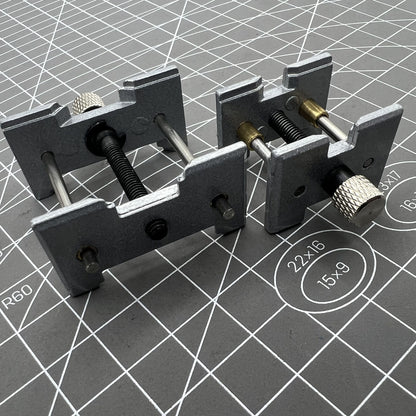 2 PIECES/set Movement Holder Watch Case Metal Watchmaker Clamp Repair Tool