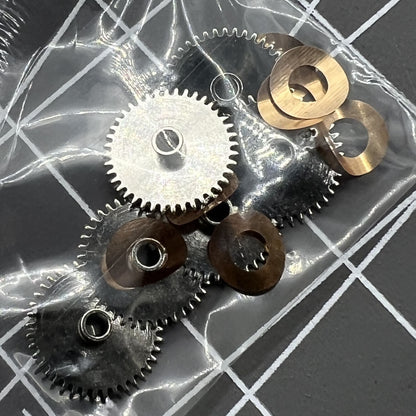 1 ensemble/pack roue des heures + pont de train adapté au mouvement Seagull ST3600 ETA6497 