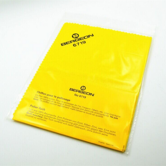 Watch Repair Tool NEW Bergeon 6719 Impregnated Pure Cotton Polishing Cloth