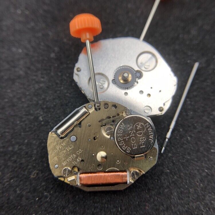 Miyota 1L45 Japan quartz watch movement replacement for precise timekeeping
