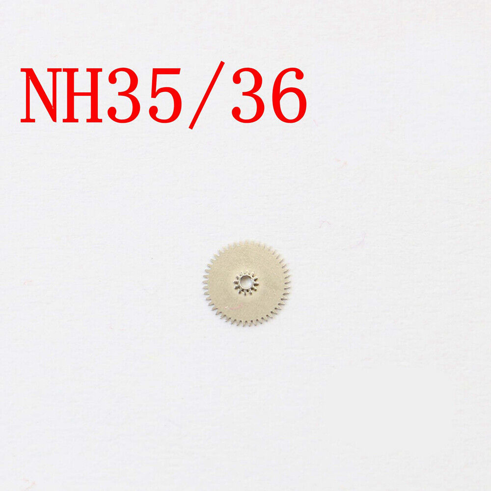 Automatic watch replacement wheel for NH35 NH36 movements, precise fit for seamless repairs.