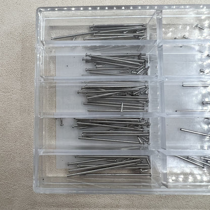 Federstift Reibungsstift für Uhrenarmband Schließe 8mm-26mm 1.0mm Rohrstärke