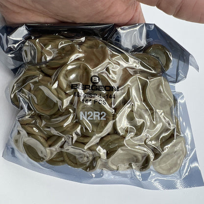 Bergeon rubber finger protection thimbles, pack of 144, ideal for watchmaking and delicate assembly.