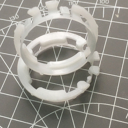 7.6mm plastic spacer ring cushion mount for ETA 2824/2836/2846 watch movements, precision fit.